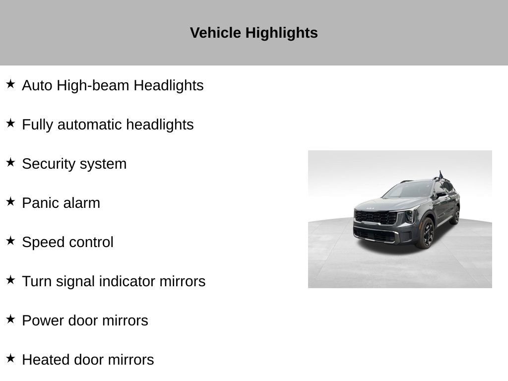 Certified 2024 Kia Sorento X-Line EX AWD/4WD image 55