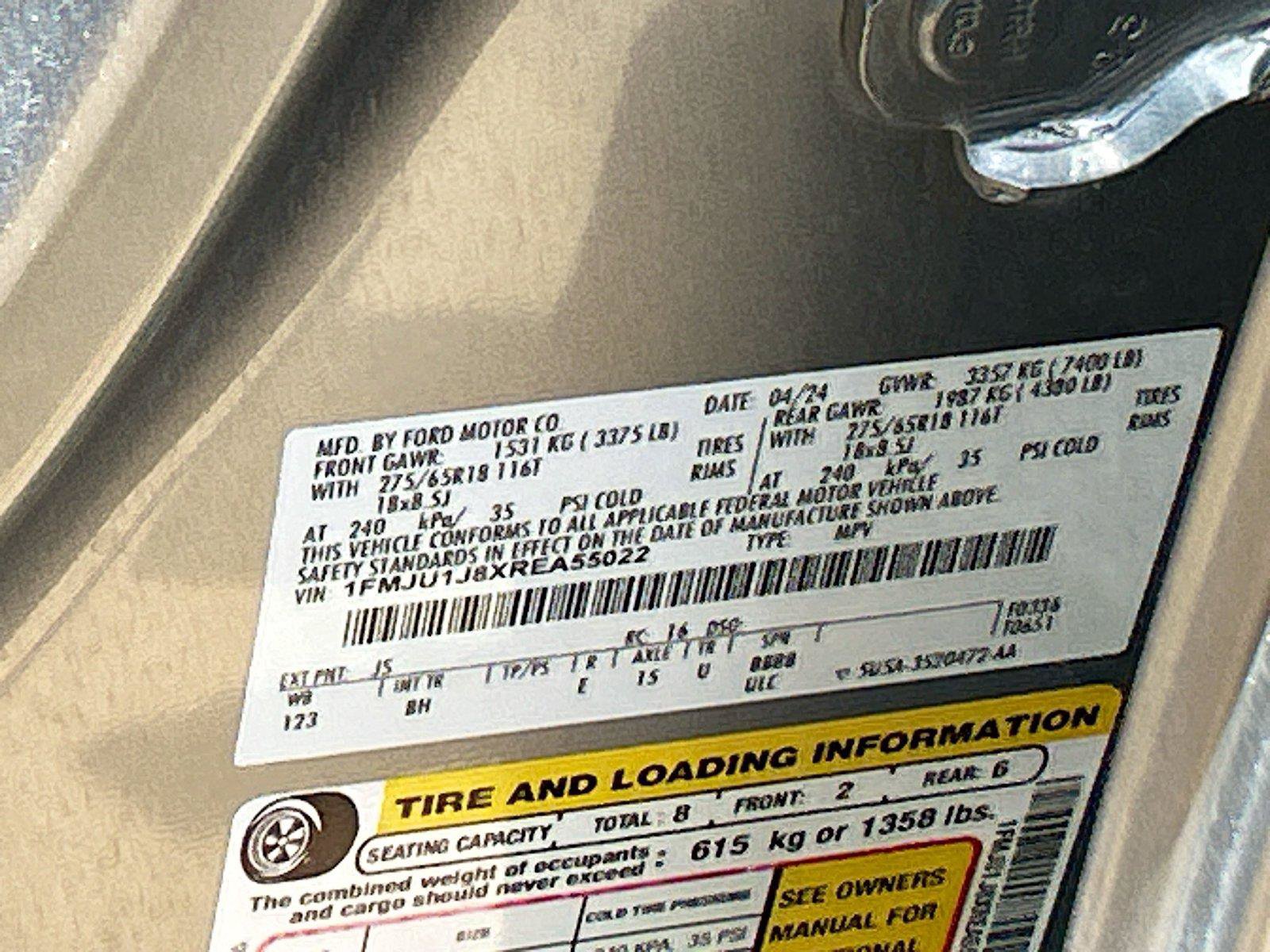 Used 2024 Ford Expedition XLT AWD/4WD image 43