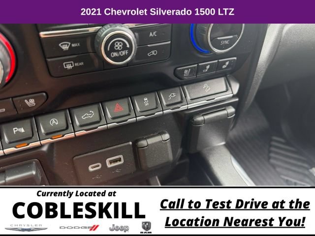 Used 2021 Chevrolet Silverado 1500 LTZ w/ LTZ Premium Package AWD/4WD image 26