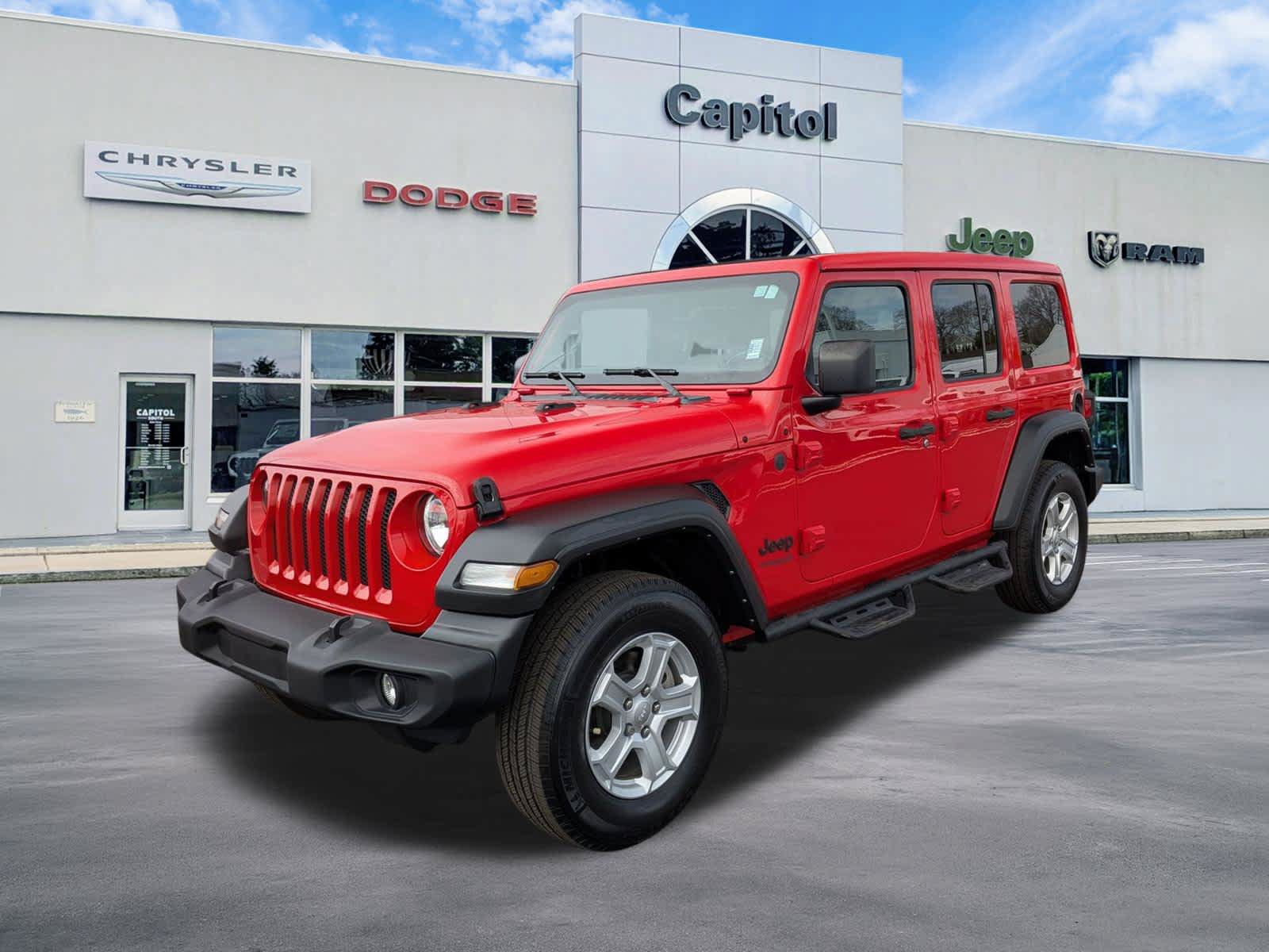 Used 2022 Jeep Wrangler Unlimited Sport w/ Sun And Sound Package AWD/4WD image 6