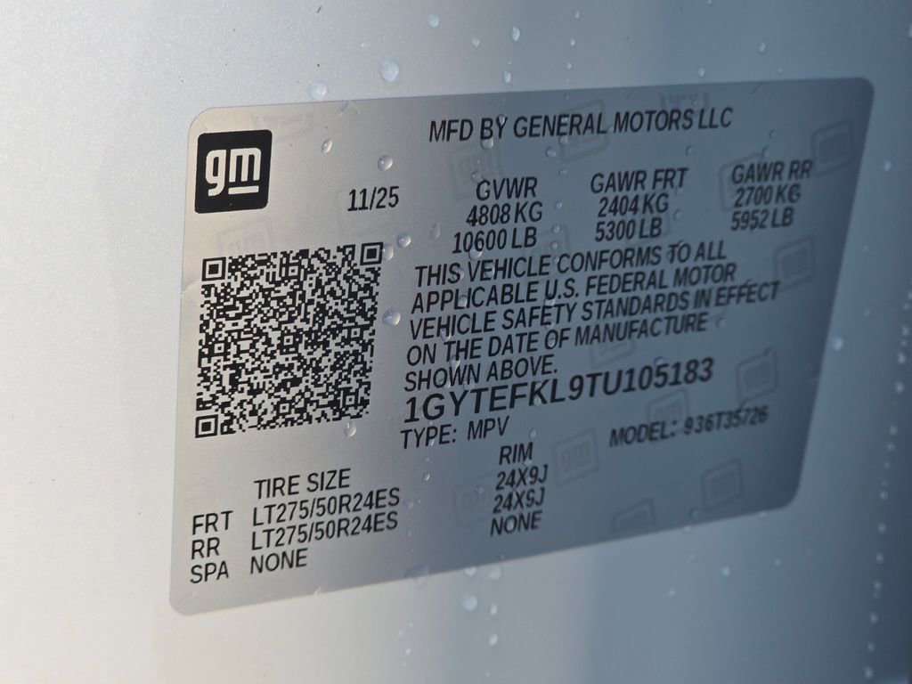 New 2026 Cadillac Escalade IQ Sport 2 w/ LPO, ONYX Package image 41