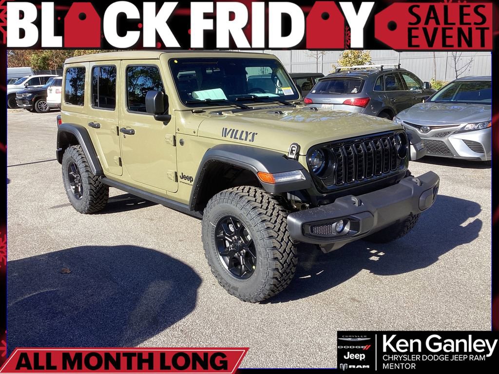 New 2026 Jeep Wrangler Willys