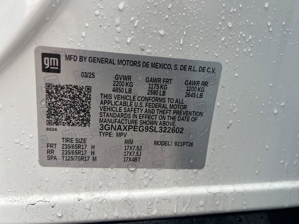 Used 2025 Chevrolet Equinox LT image 39