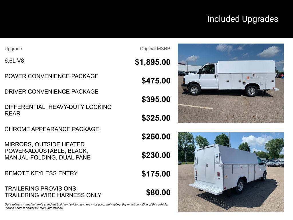 New 2025 Chevrolet Express 3500 Work Van w/ Power Convenience Package RWD image 5