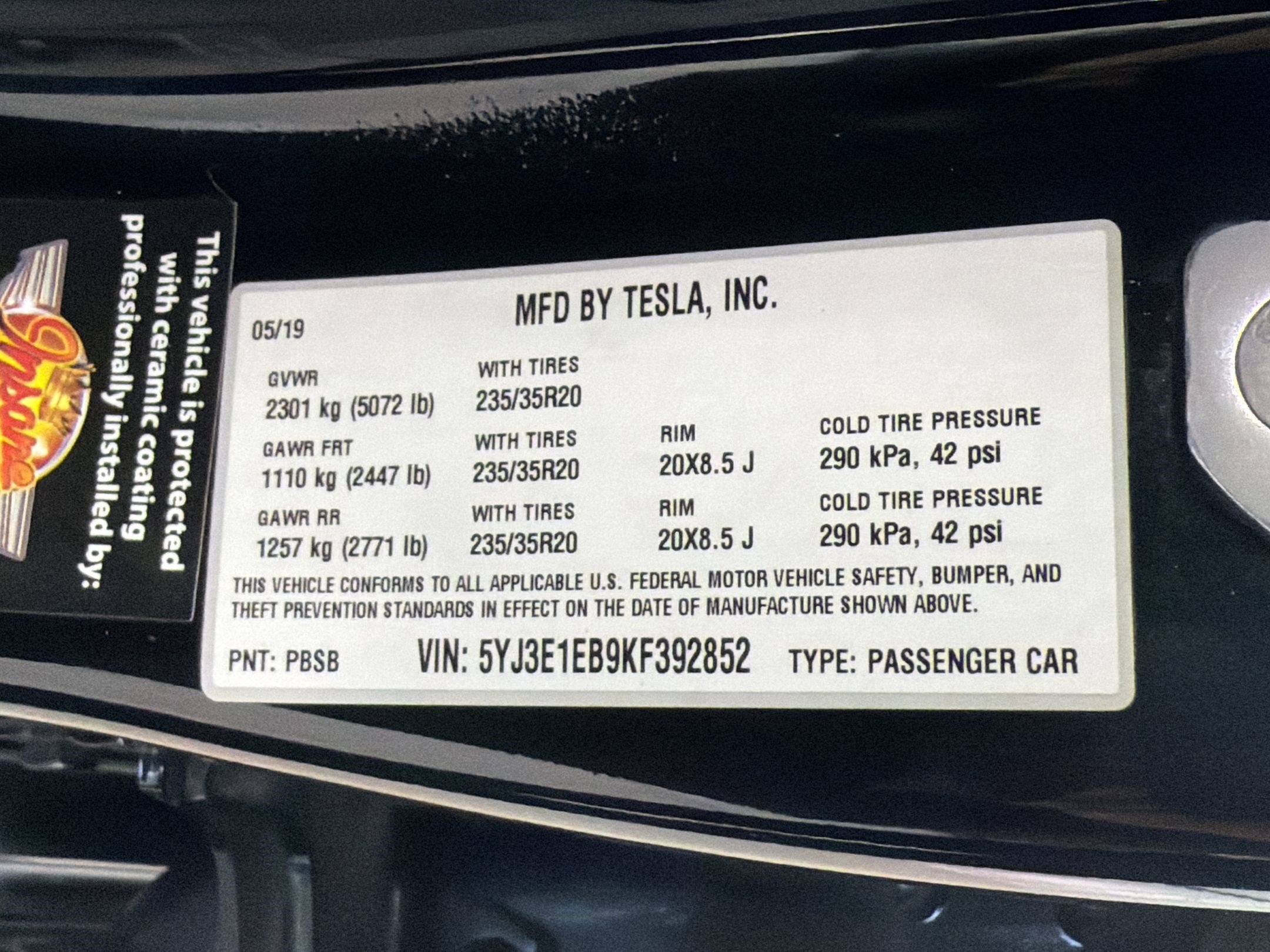 Used 2019 Tesla Model 3 Performance AWD/4WD image 16