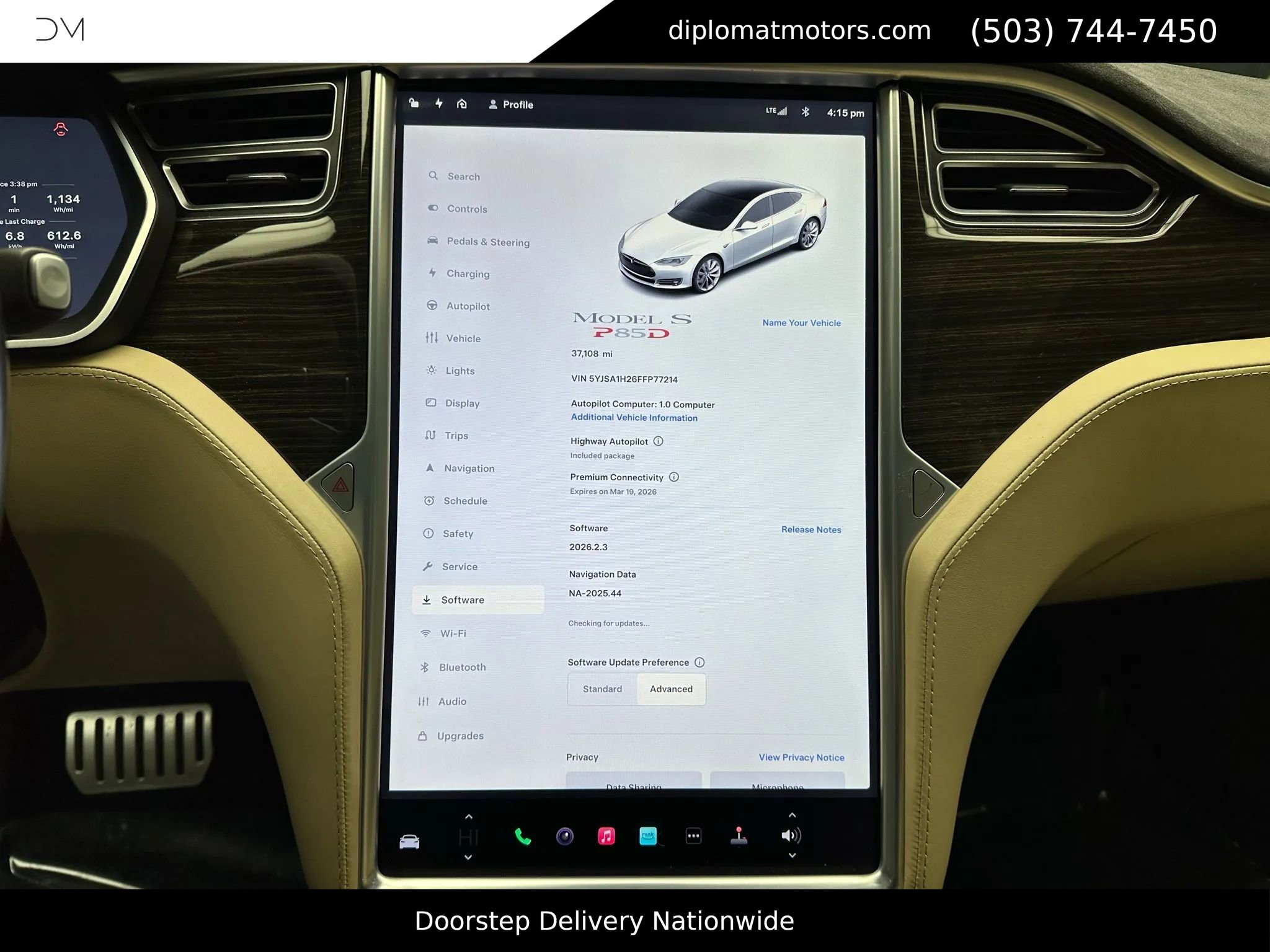 Used 2015 Tesla Model S P85D image 33