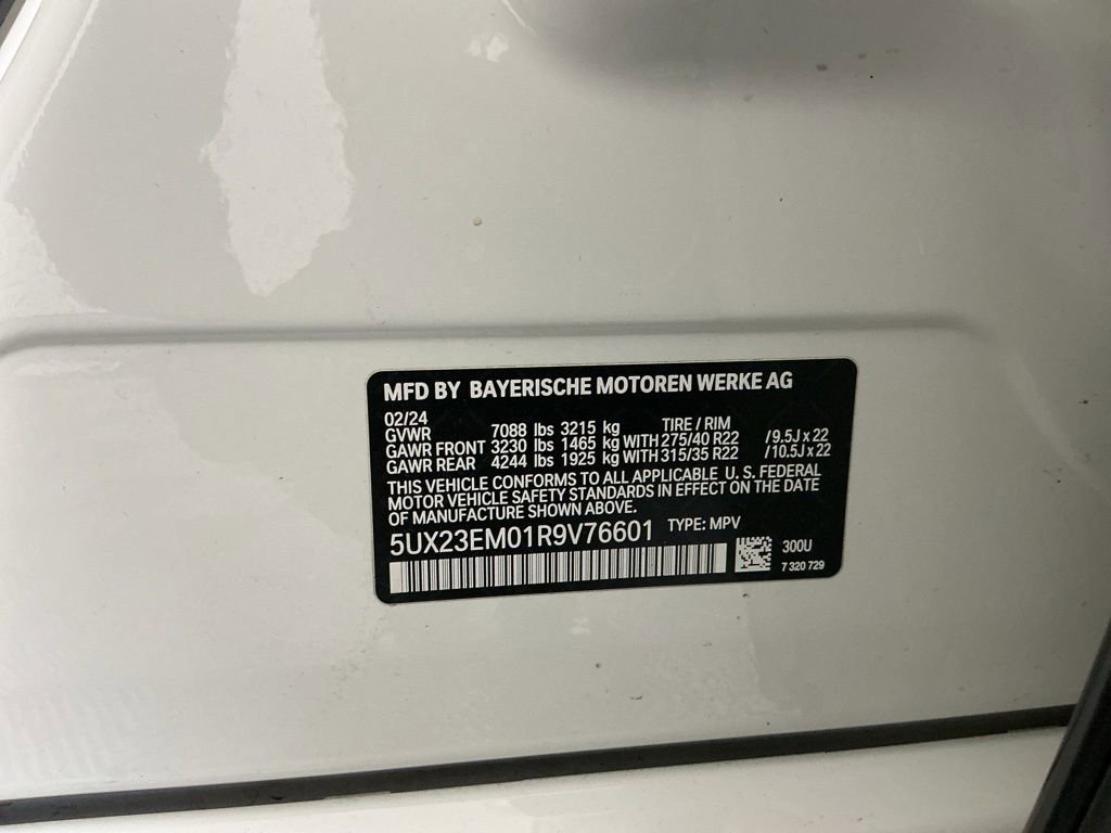 Certified 2024 BMW X7 xDrive40i AWD/4WD image 37