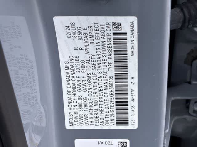 Used 2024 Honda Civic Sport image 37