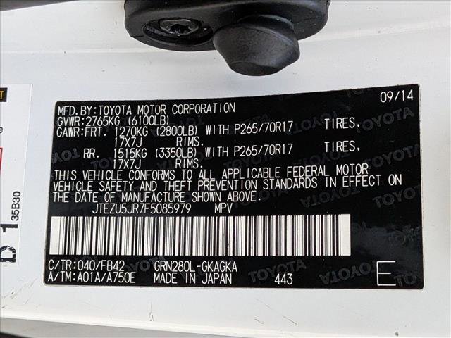 Used 2015 Toyota 4Runner SR5 RWD image 25