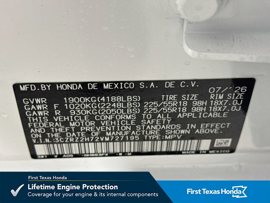 New 2027 Honda HR-V EX-L image 40