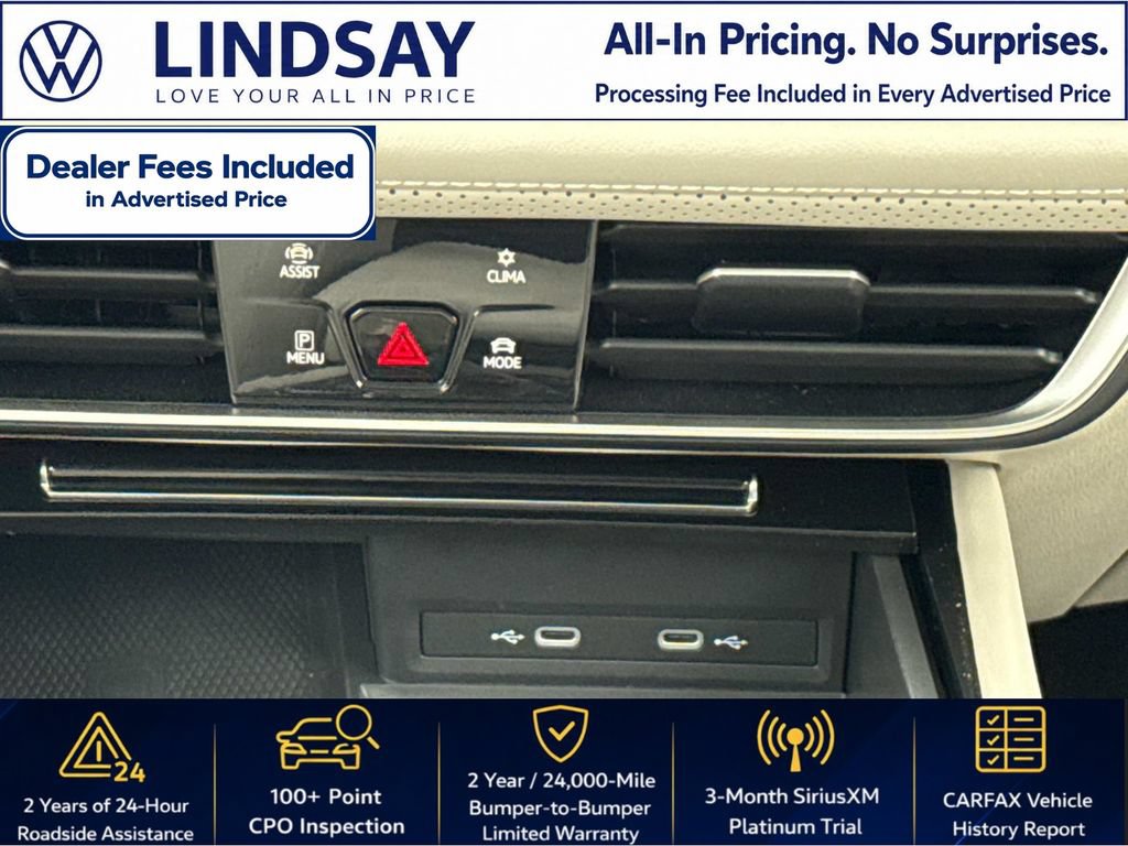 Used 2024 Volkswagen Atlas SE w/ Panoramic Sunroof Package AWD/4WD image 17