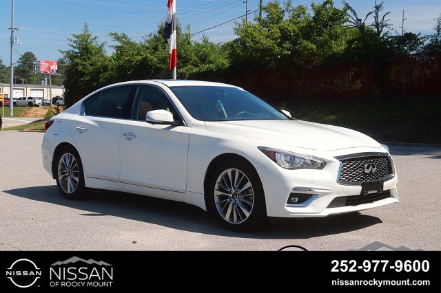 Used 2023 INFINITI Q50 Luxe w/ Cargo Package