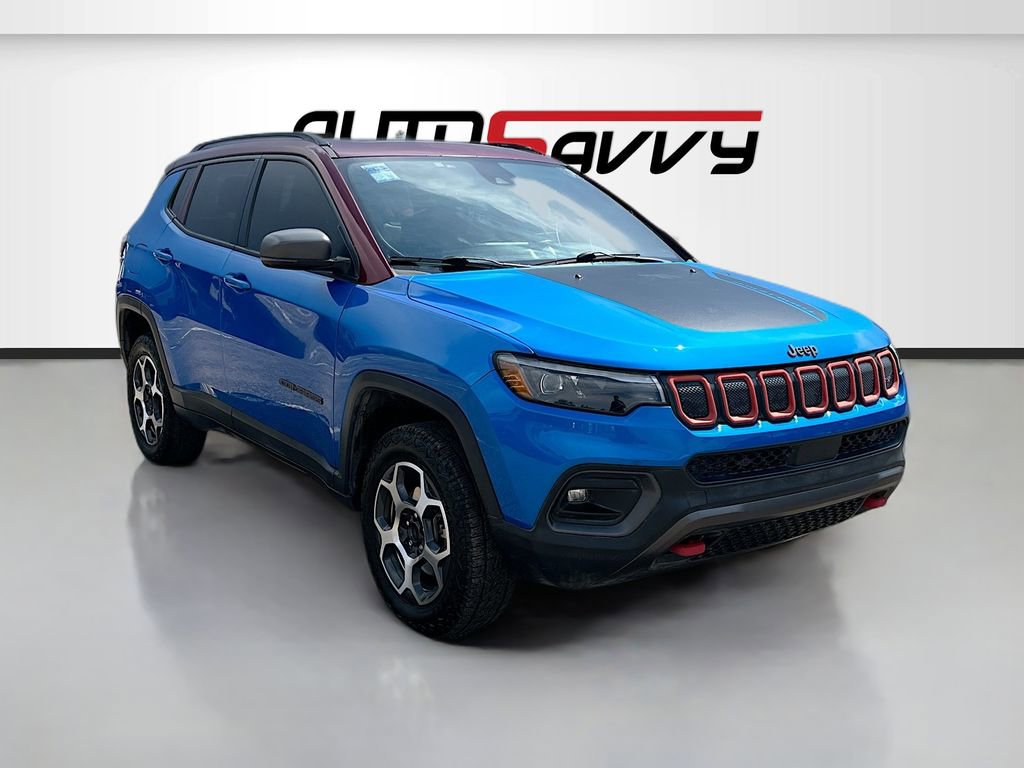Used 2022 Jeep Compass Trailhawk w/ Trailhawk Elite Group image 1