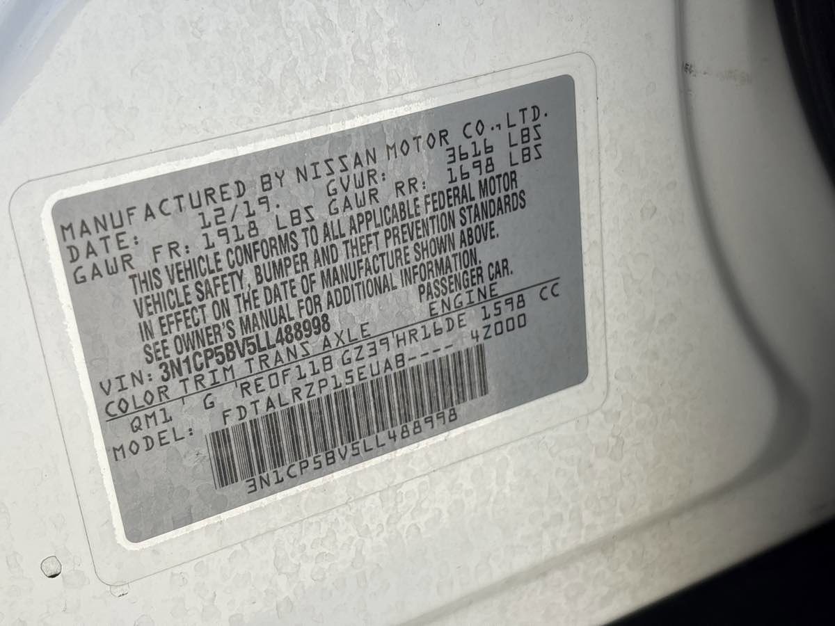 Used 2020 Nissan Kicks S FWD image 29