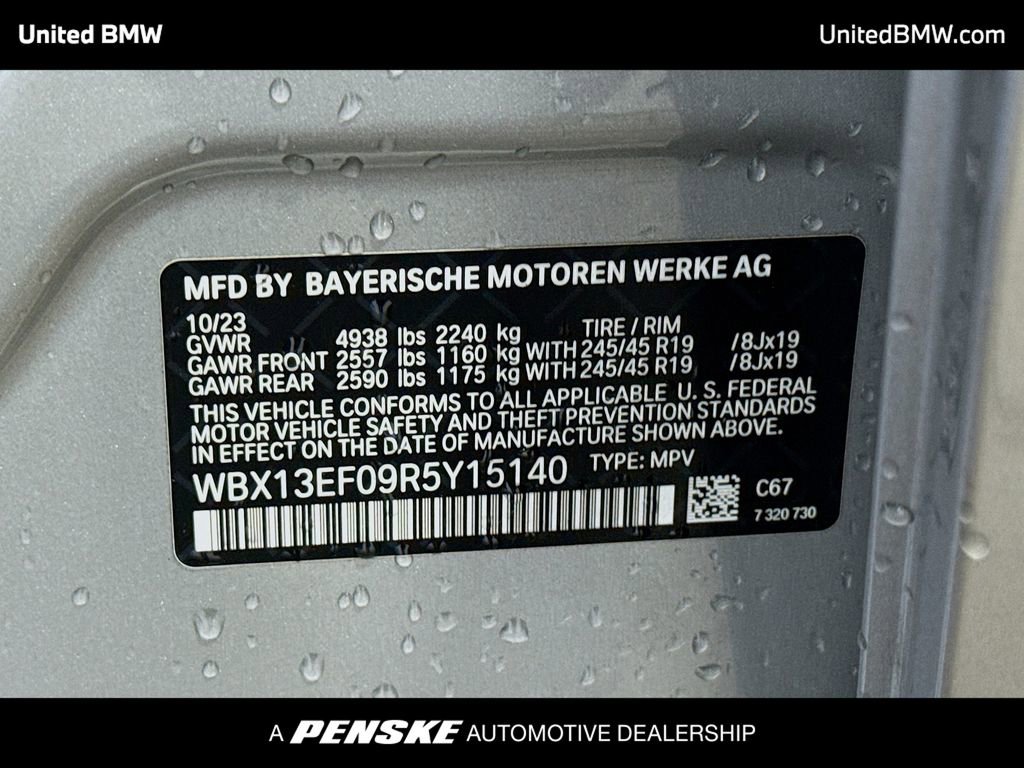 Certified 2024 BMW X1 M35i w/ M Sport Professional Package image 15