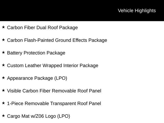 Used 2016 Chevrolet Corvette Z06 w/ 3LZ Preferred Equipment Group image 7