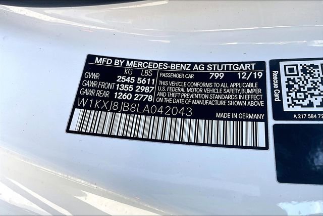 Used 2020 Mercedes-Benz S 63 AMG 4MATIC Coupe w/ Driver Assistance Package image 16