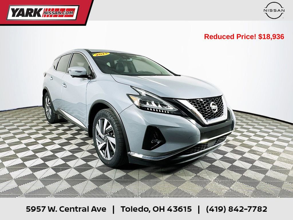 Used 2021 Nissan Murano SL w/ SL Moonroof Package