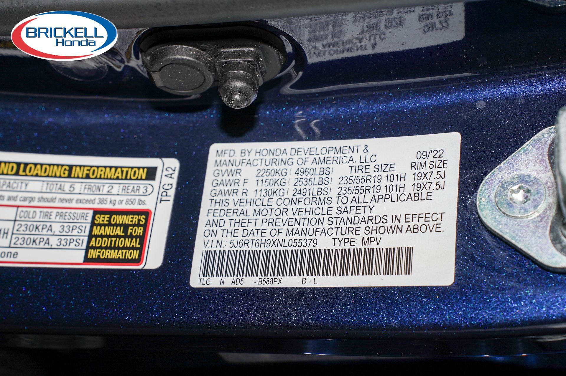 Certified 2022 Honda CR-V Touring image 40