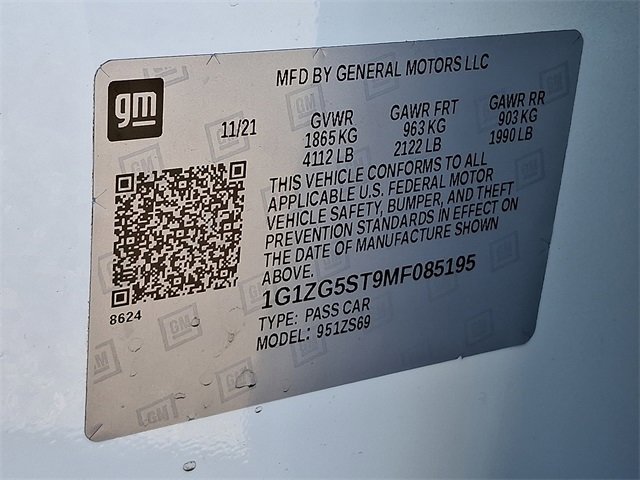 Used 2021 Chevrolet Malibu RS image 26