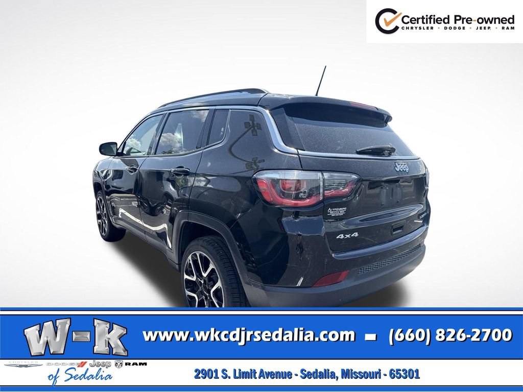 Certified 2017 Jeep Compass Limited AWD/4WD image 9