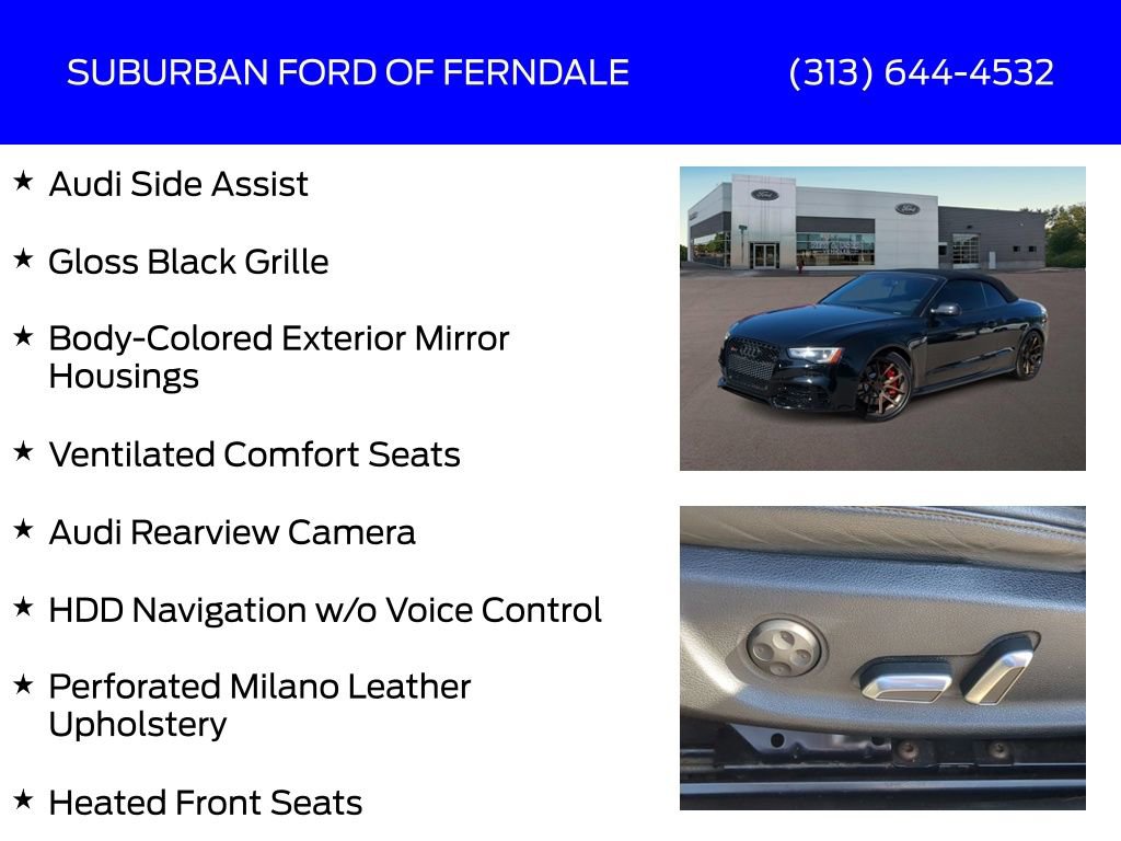 Used 2014 Audi RS 5 Cabriolet image 16