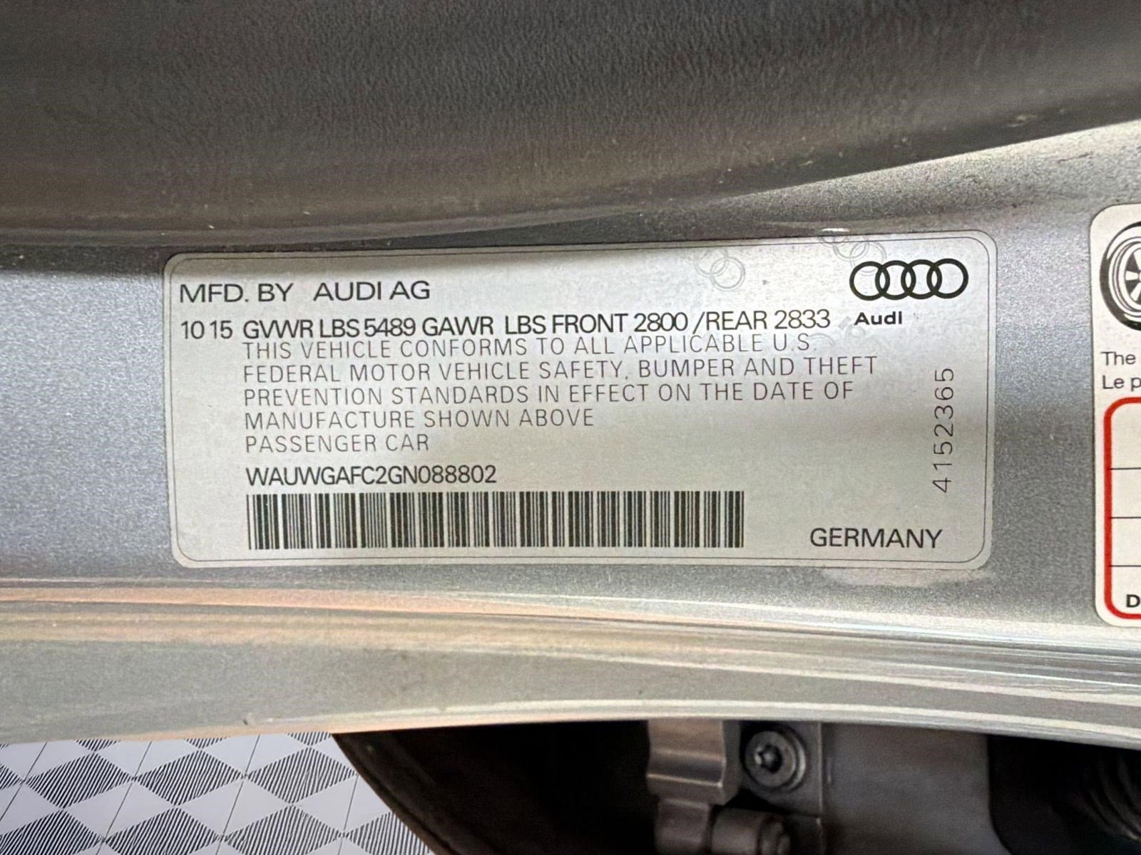 Used 2016 Audi A7 3.0T Premium Plus w/ S Line Sport Package AWD/4WD image 20