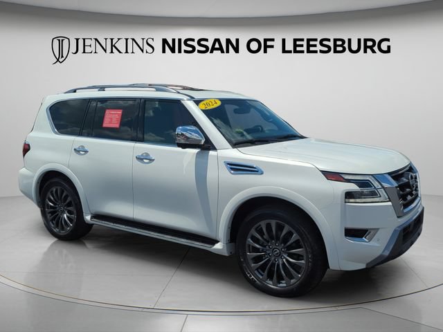 Certified 2024 Nissan Armada Platinum w/ Captain's Chairs Package