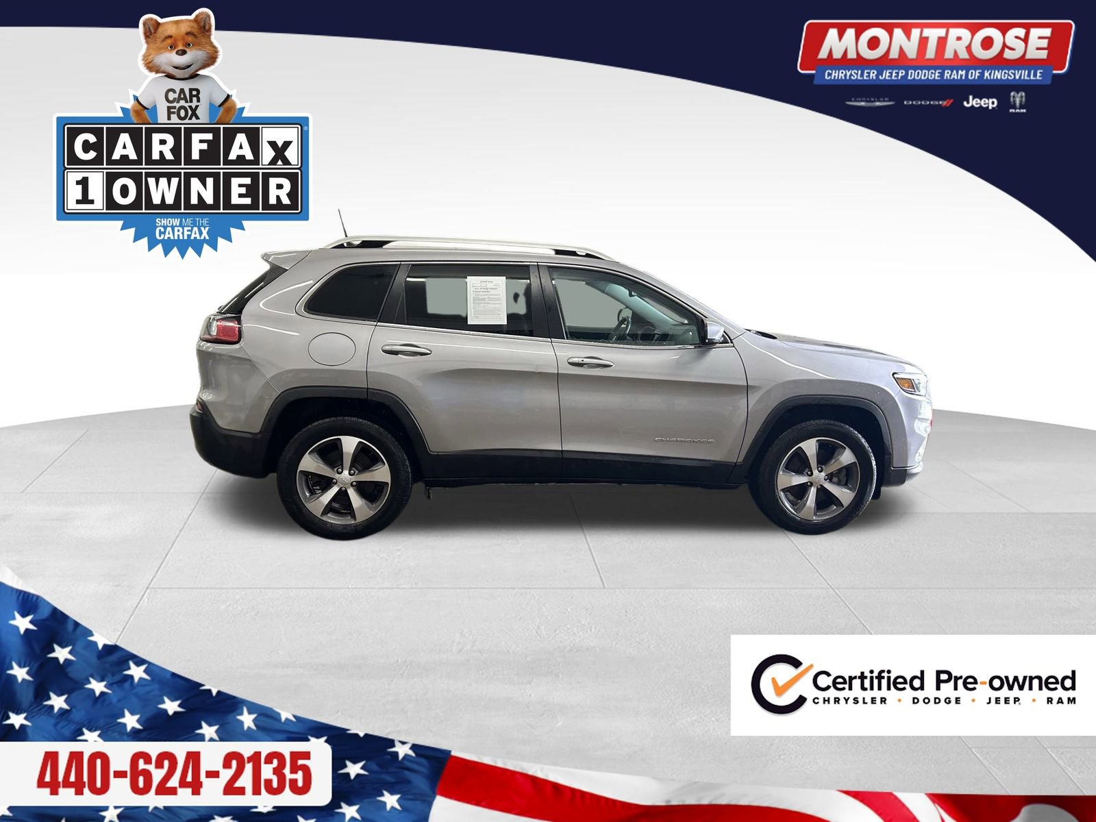 Certified 2020 Jeep Cherokee Limited image 8