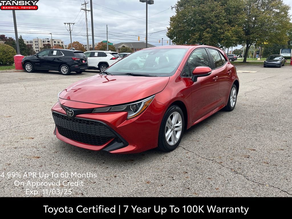 Certified 2019 Toyota Corolla SE