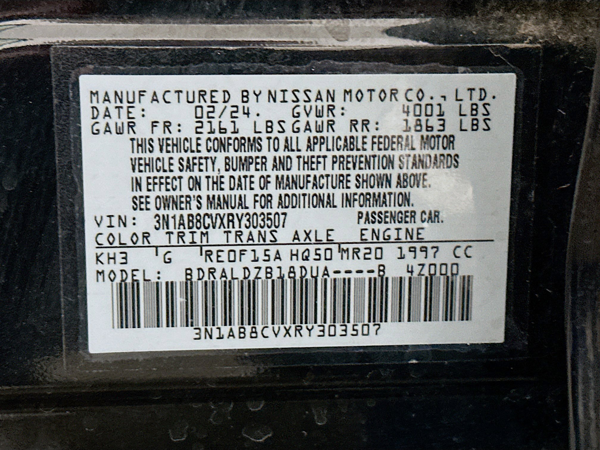 Used 2024 Nissan Sentra SV FWD image 12