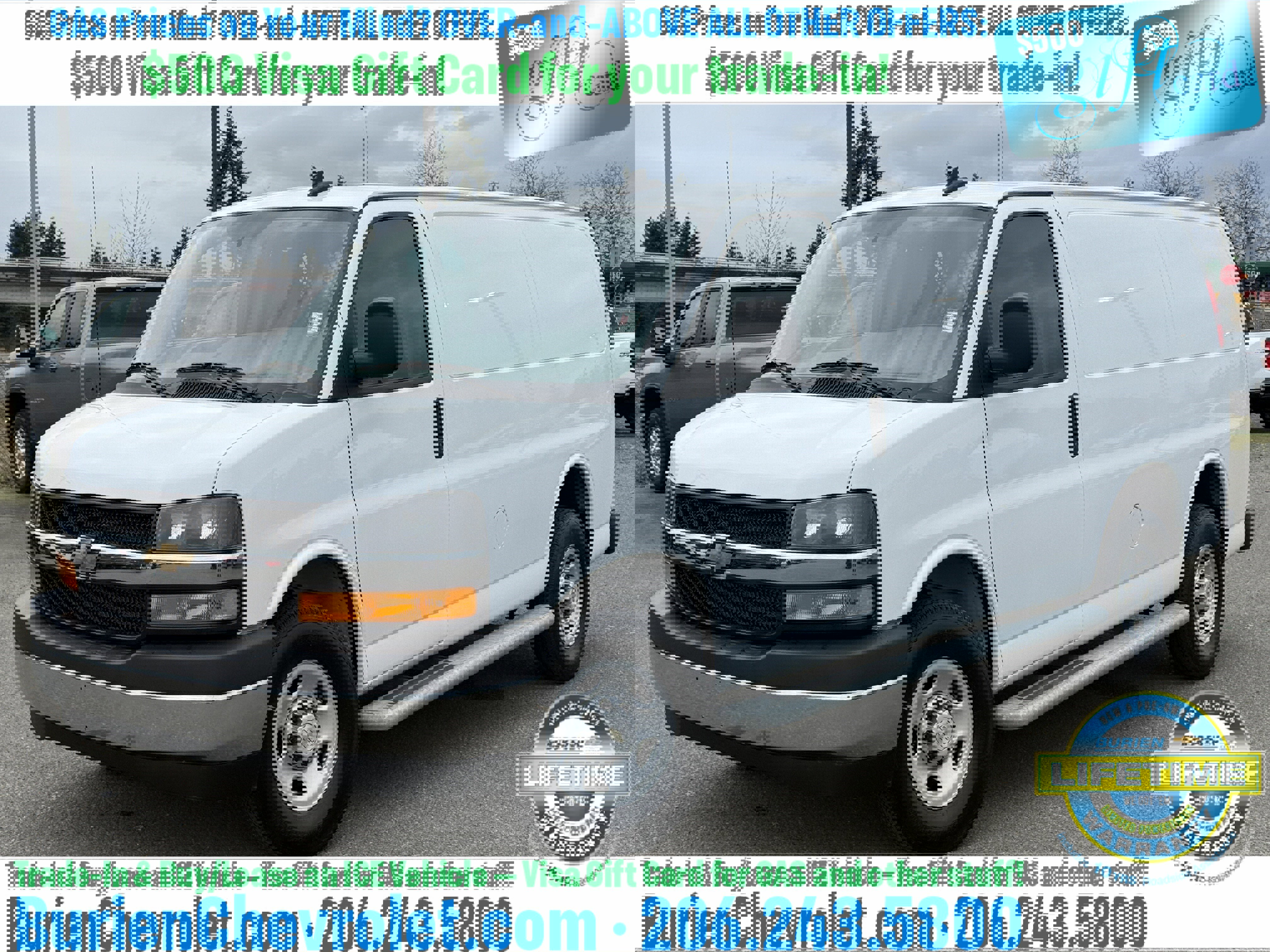 Used 2024 Chevrolet Express 2500 w/ Driver Convenience Package