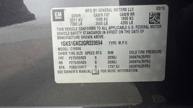 Used 2016 GMC Yukon XL SLT w/ Open Road Package image 41