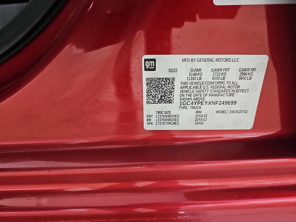 Certified 2022 Chevrolet Silverado 2500 LTZ w/ LTZ Plus Package AWD/4WD image 41