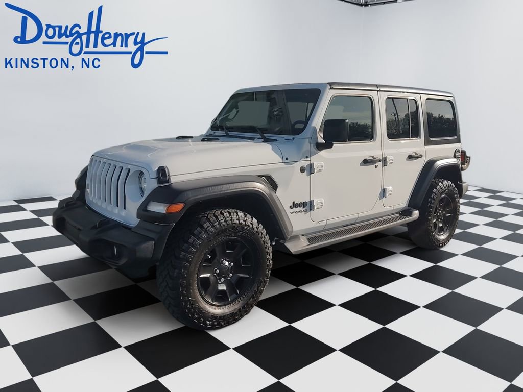 Used 2022 Jeep Wrangler Unlimited Sport AWD/4WD video 1