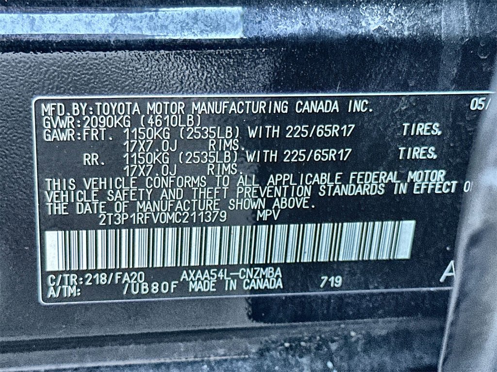 Used 2021 Toyota RAV4 XLE image 25