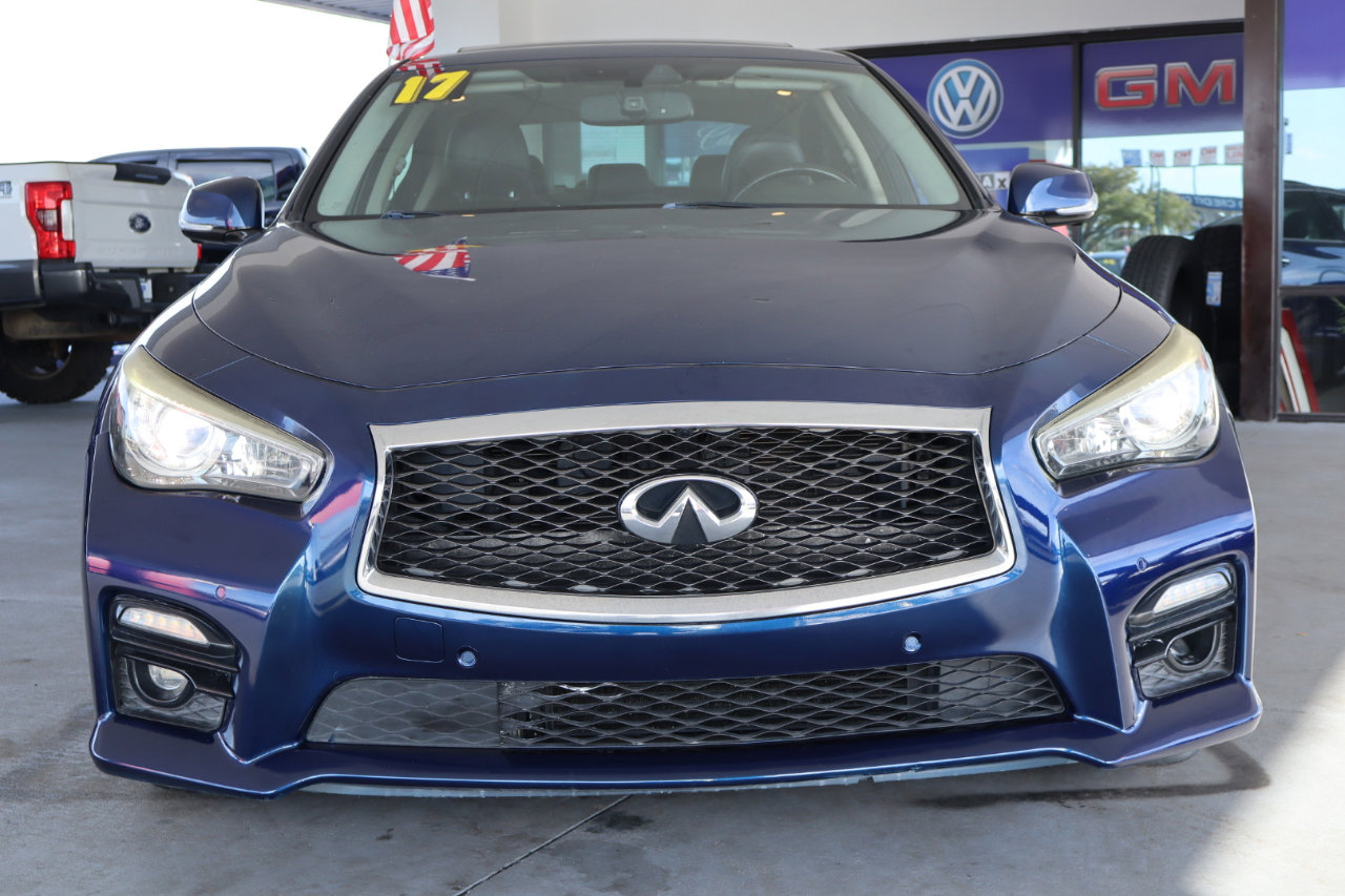 Used 2017 INFINITI Q50 Red Sport 400 image 11