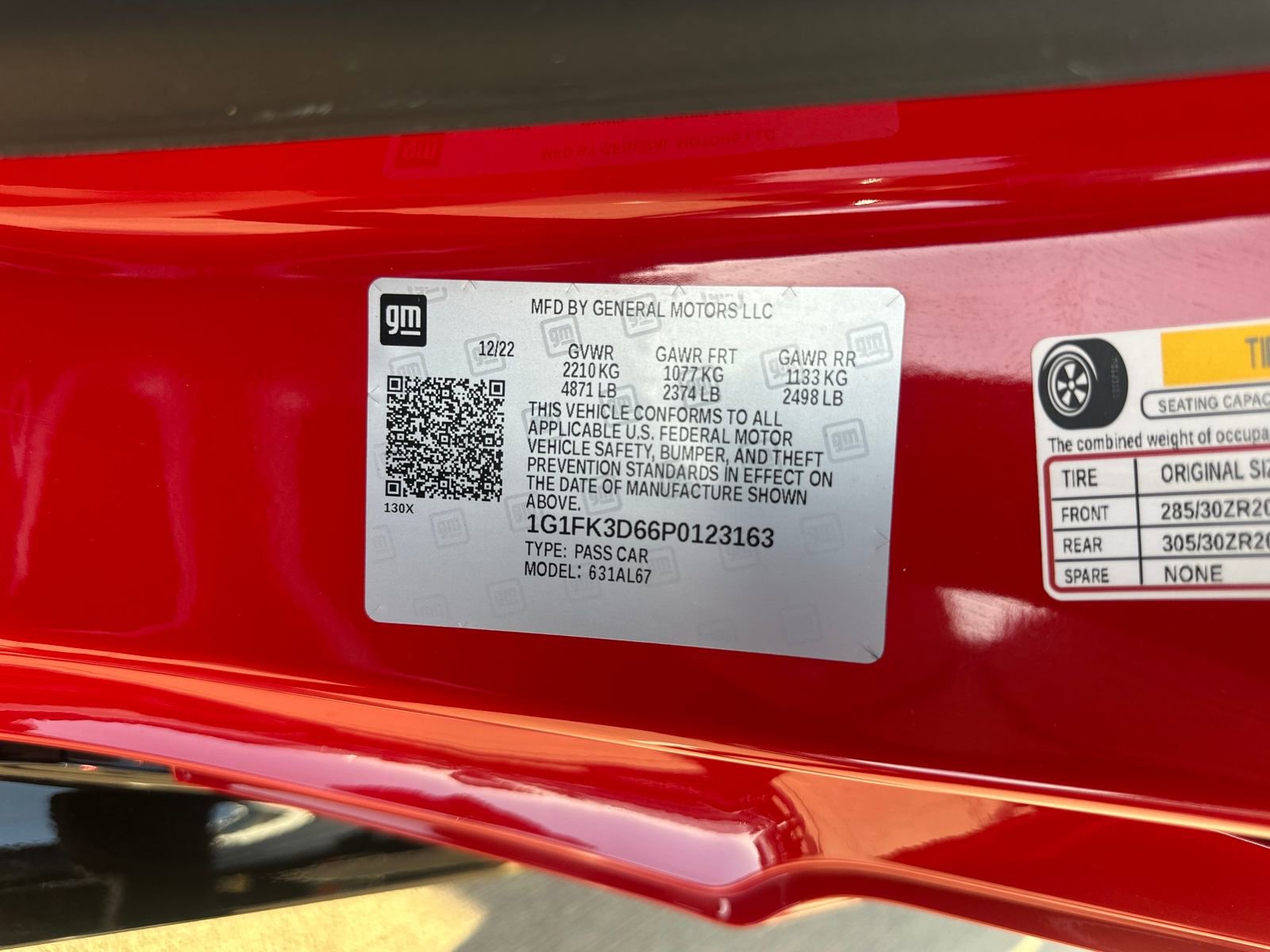 Used 2023 Chevrolet Camaro ZL1 image 32