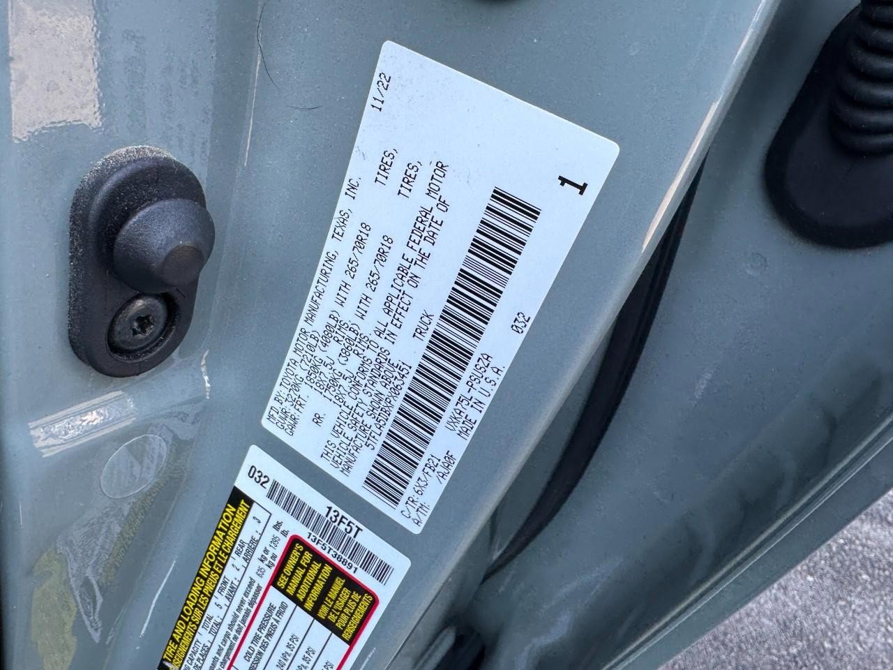 Used 2023 Toyota Tundra SR5 w/ TRD Off-Road Package image 23