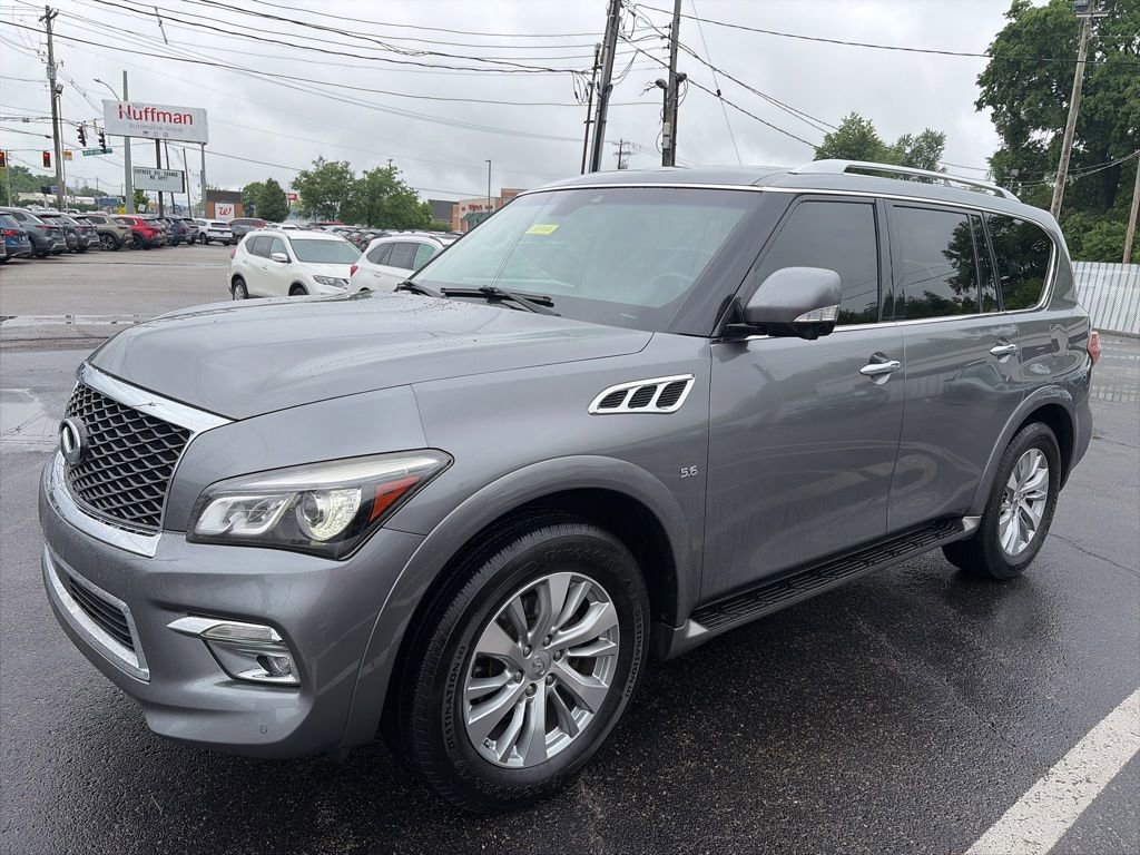 Used 2017 INFINITI QX80 4WD w/ Driver Assistance Package image 3