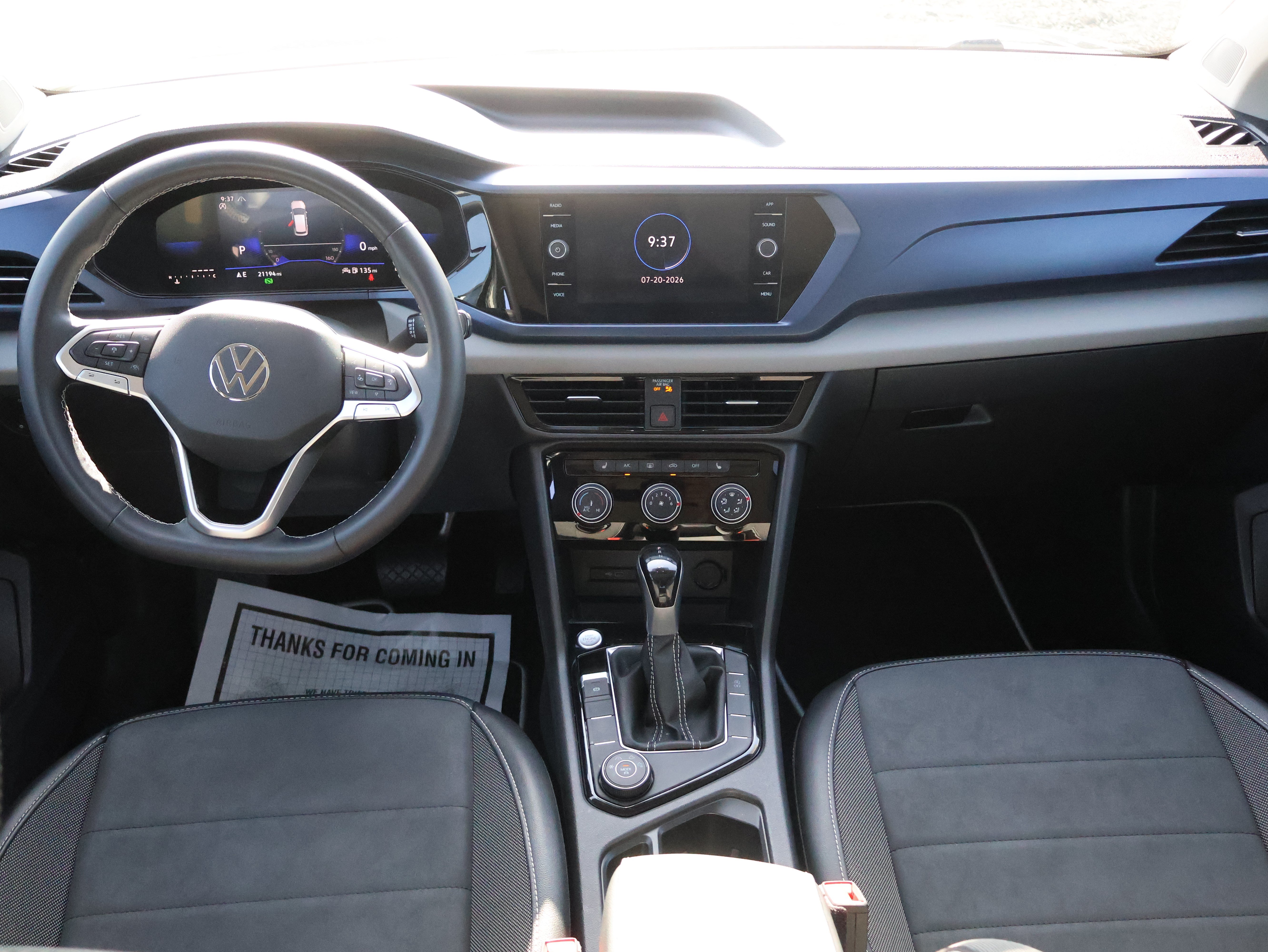 Used 2023 Volkswagen Taos SE w/ Panoramic Sunroof Package AWD/4WD image 19