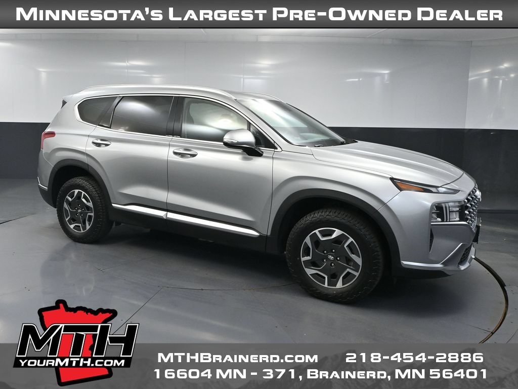 Used 2023 Hyundai Santa Fe Blue AWD/4WD image 1