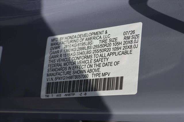New 2026 Honda Pilot Black Edition image 26