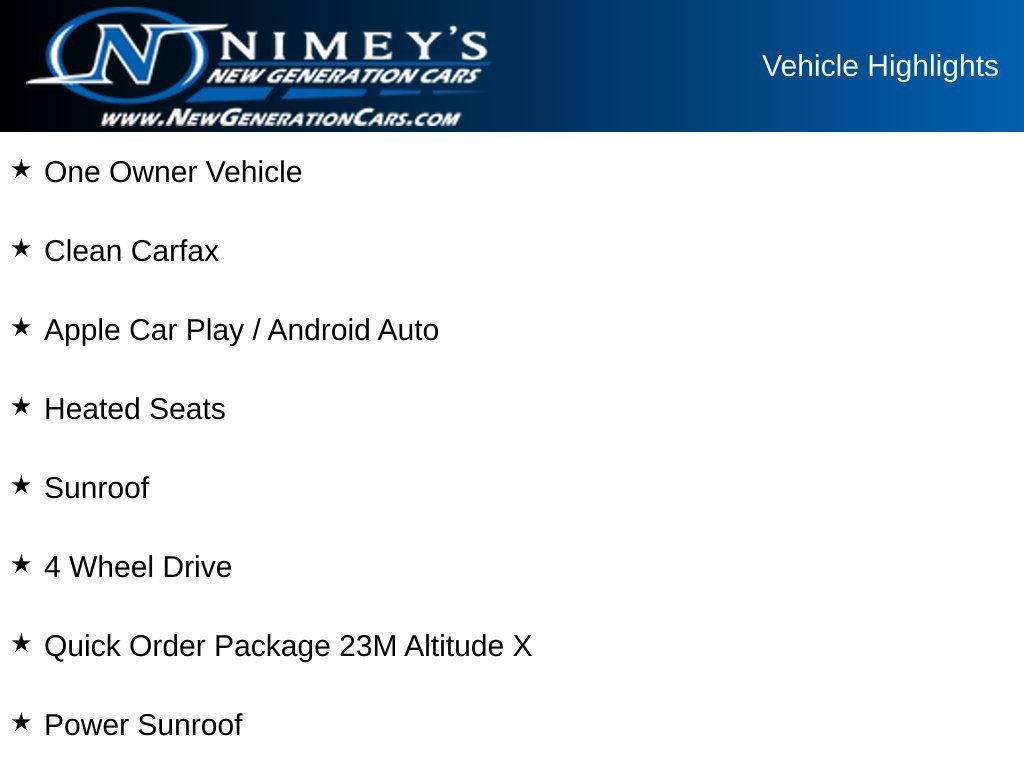 Used 2023 Jeep Grand Cherokee Altitude AWD/4WD image 5
