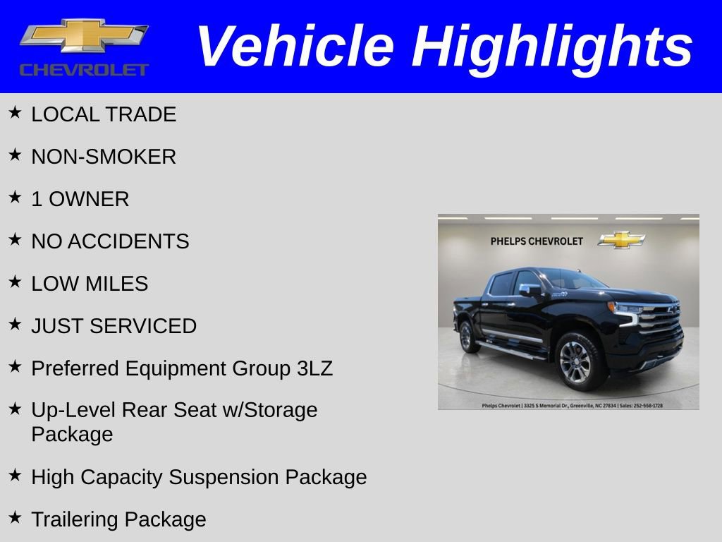 Certified 2025 Chevrolet Silverado 1500 High Country AWD/4WD image 2