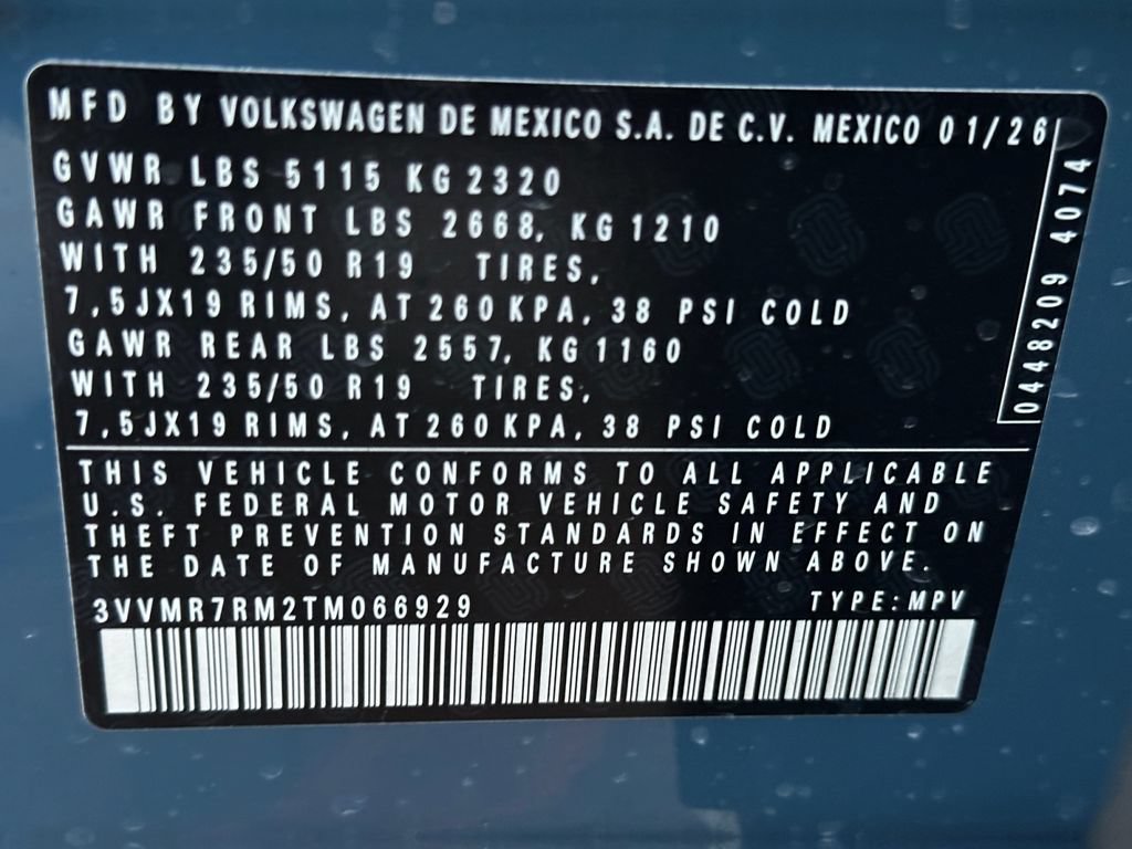 New 2026 Volkswagen Tiguan SE AWD/4WD image 27
