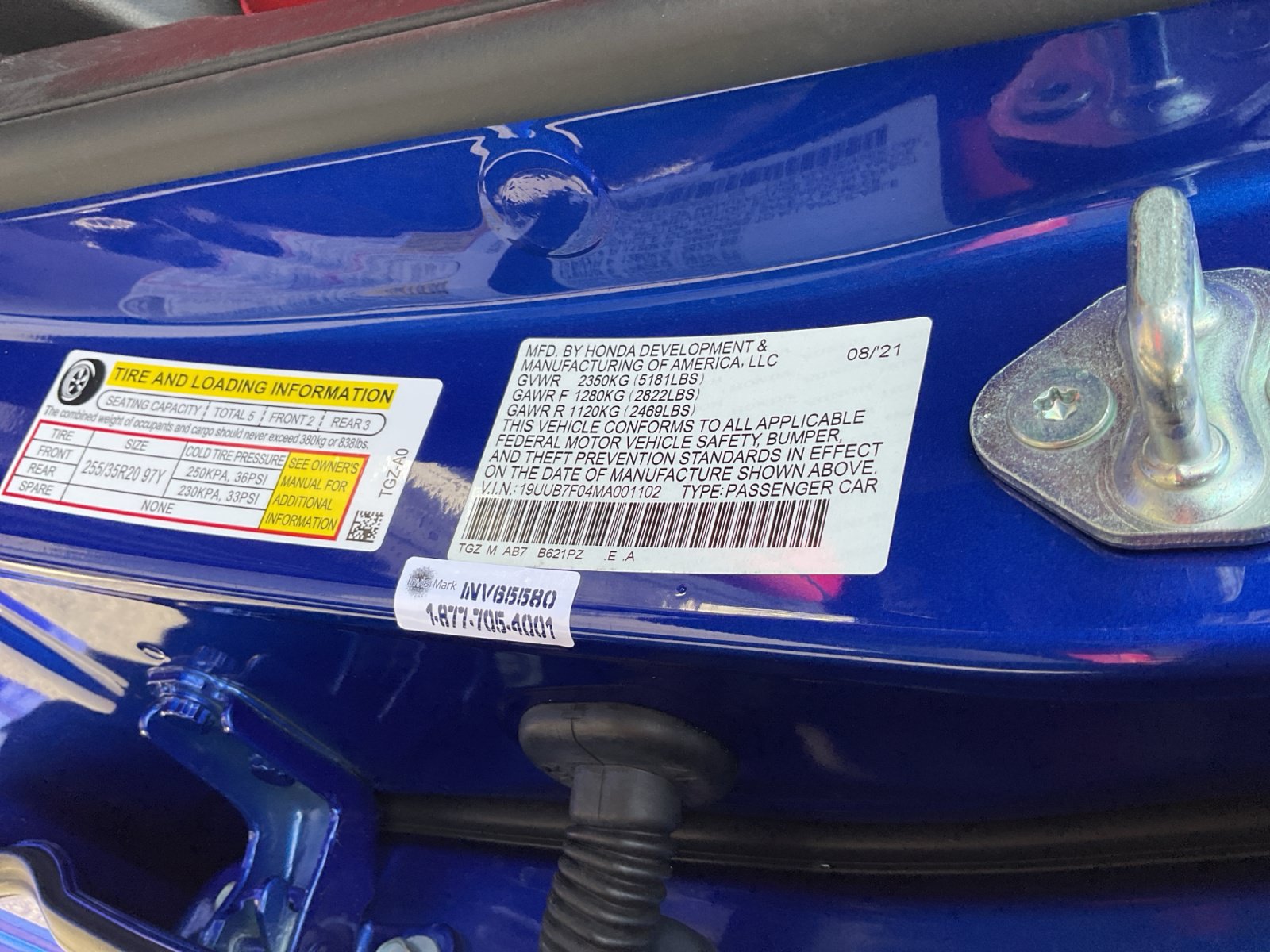 Used 2021 Acura TLX Type S AWD/4WD image 27