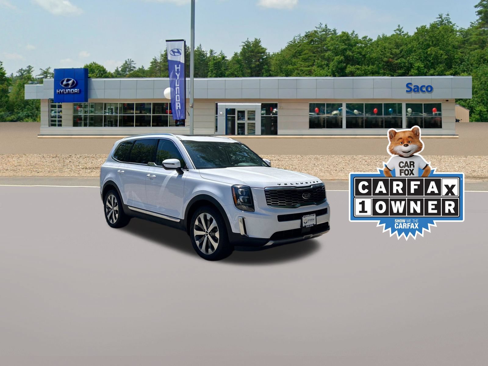 Used 2021 Kia Telluride EX w/ EX Premium Package AWD/4WD image 3