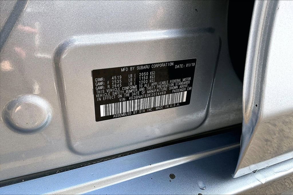 Used 2019 Subaru Legacy 2.5i Premium image 34