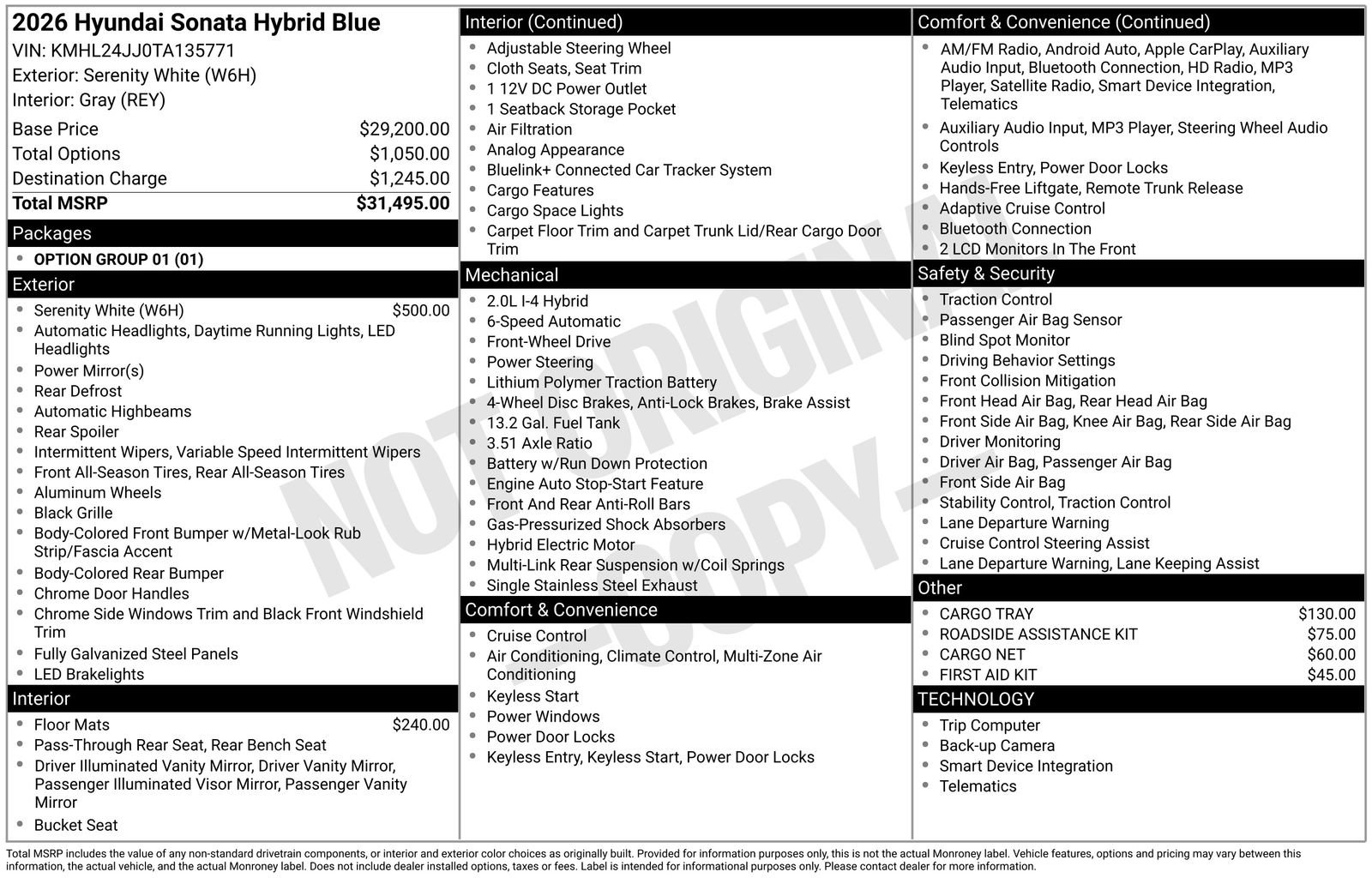Certified 2026 Hyundai Sonata Blue image 28